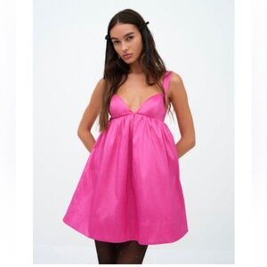 NWT for love and lemons selena mini dress size m perfect valentines dress